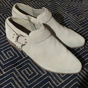 Fergie suede booties